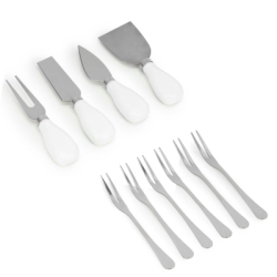 Servírovacia doštička 40x30 cm 14ks SPRINGOS KI0166 hnedá