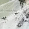 Pavučina s pavúkmi 20g SPRINGOS HALLOWEEN biela