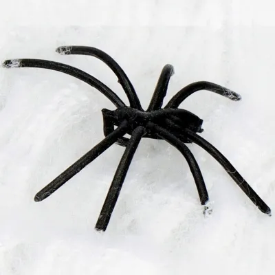 Pavučina s pavúkmi 20g SPRINGOS HALLOWEEN biela