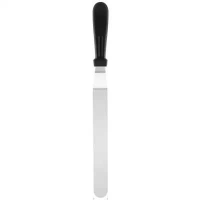 Stierka na tortu zahnutá 42 cm SPRINGOS Cake KI0050 čierno-strieborná