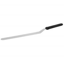 Stierka na tortu zahnutá 42 cm SPRINGOS Cake KI0050 čierno-strieborná