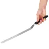 Stierka na tortu zahnutá 42 cm SPRINGOS Cake KI0050 čierno-strieborná