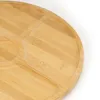 Servírovacia tácka otočná 33 cm SPRINGOS KI0170 prírodná