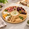 Servírovacia tácka otočná 33 cm SPRINGOS KI0170 prírodná