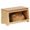 Bambusový chlebník 40x20x23 cm SPRINGOS KI0159 prírodný