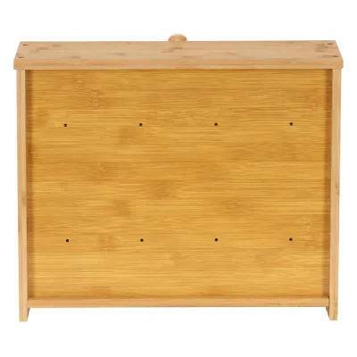 Chlebník dvojposchodový 39x25x32 cm SPRINGOS Natura KI0162 prírodný