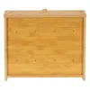 Chlebník dvojposchodový 39x25x32 cm SPRINGOS Natura KI0162 prírodný