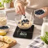 Kuchynská váha 5 kg SPRINGOS HA7569 čierna