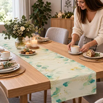 Behúň na stôl 180x32 cm SPRINGOS HA7277 viacfarebný