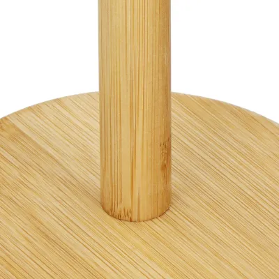 Držiak na papierové utierky bambusový SPRINGOS Farai 33 cm prírodný