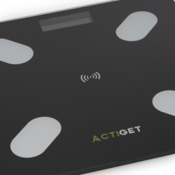 Osobná váha s Bluetooth 180 kg ACTIGET ACT0178 čierna