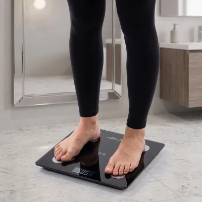 Osobná váha s Bluetooth 180 kg ACTIGET ACT0178 čierna