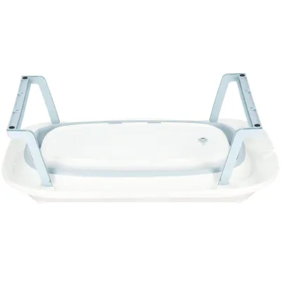 Skladacia detská vanička 85 x 53 cm SPRINGOS HA5113 mätovo-biela