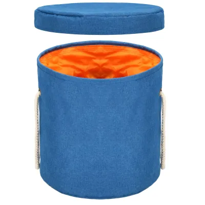 Úložný kôš 27 l SPRINGOS HA0129 modro-oranžový