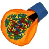 Úložný kôš 27 l SPRINGOS HA0129 modro-oranžový