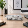 Stojan na notebook nastaviteľný SPRINGOS Lapteq HA4005 strieborný