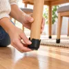 Silikónové krytky na nohy stoličiek 16ks 12–16 mm SPRINGOS HA7254 čierne