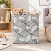 Úložný box 35 l skladací SPRINGOS HA0106 čierno-biely