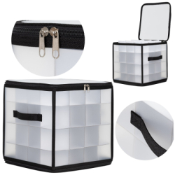 Úložný box na vianočné ozdoby 30x30x 30 cm SPRINGOS CA1468