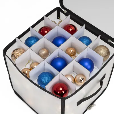 Úložný box na vianočné ozdoby 30x30x 30 cm SPRINGOS CA1468