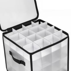 Úložný box na vianočné ozdoby 30x30x 30 cm SPRINGOS CA1468