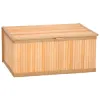 Bambusové úložné boxy 3ks SPRINGOS HA0153 svetlo hnedé