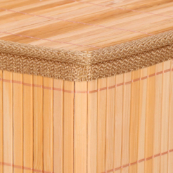 Bambusové úložné boxy 3ks SPRINGOS HA0153 svetlo hnedé