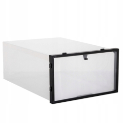 Úložný box na topánky 34x23x13, 5 cm SPRINGOS HA3004 priehľadný