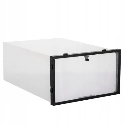 Úložný box na topánky 34x23x13, 5 cm SPRINGOS HA3004 priehľadný