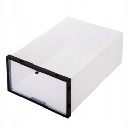 Úložný box na topánky 34x23x13, 5 cm SPRINGOS HA3004 priehľadný