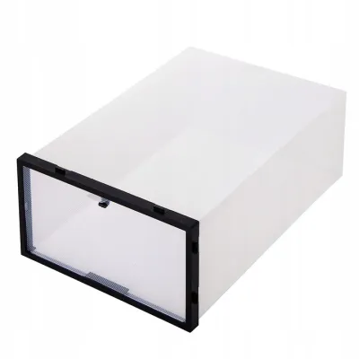 Úložný box na topánky 34x23x13, 5 cm SPRINGOS HA3004 priehľadný