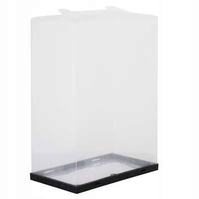 Úložný box na topánky 34x23x13, 5 cm SPRINGOS HA3004 priehľadný