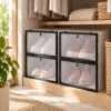 Úložný box na topánky 34x23x13, 5 cm SPRINGOS HA3004 priehľadný