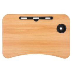 Stolík na notebook 60x40 cm SPRINGOS HA4011 svetlo hnedý
