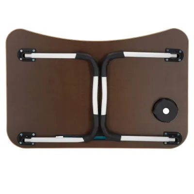 Stolík na notebook 60x40 cm SPRINGOS HA4011 svetlo hnedý