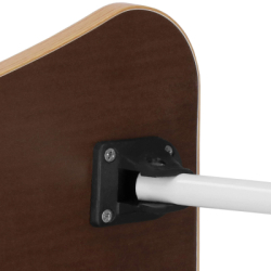 Stolík na notebook 60x40 cm SPRINGOS HA4011 svetlo hnedý