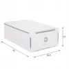 Úložný box na topánky 31x20,5x11 cm SPRINGOS HA3000 priehľadný