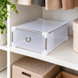 Úložný box na topánky 31x20,5x11 cm SPRINGOS HA3000 priehľadný
