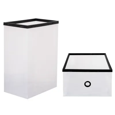 Úložný box na topánky 23x33x13, 5 cm SPRINGOS HA3005 priehľadný