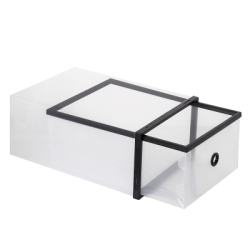 Úložný box na topánky 23x33x13, 5 cm SPRINGOS HA3005 priehľadný