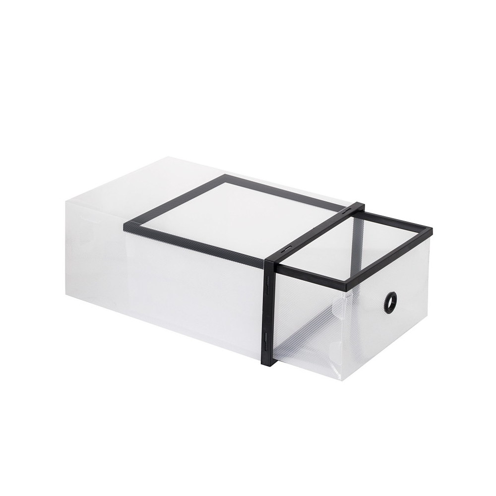 Úložný box na topánky 23x33x13, 5 cm SPRINGOS HA3005 priehľadný