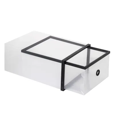 Úložný box na topánky 23x33x13, 5 cm SPRINGOS HA3005 priehľadný