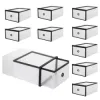 Úložný box na topánky 23x33x13, 5 cm SPRINGOS HA3005 priehľadný