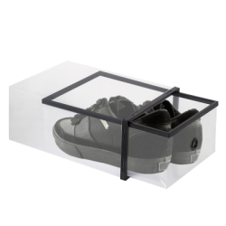 Úložný box na topánky 23x33x13, 5 cm SPRINGOS HA3005 priehľadný