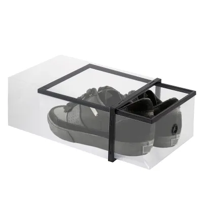 Úložný box na topánky 23x33x13, 5 cm SPRINGOS HA3005 priehľadný