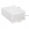 Úložný box na topánky 31x21,5x12,5 cm SPRINGOS HA3007 biely