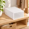 Úložný box na topánky 23,5x33x13,5 cm SPRINGOS HA3008 biely