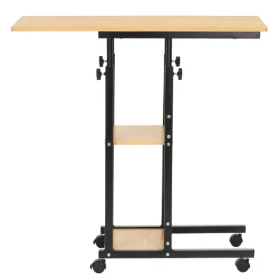 Stolík na notebook 80x40 cm SPRINGOS Lineo HF0060 svetlo hnedý