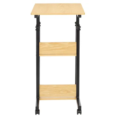 Stolík na notebook 80x40 cm SPRINGOS Lineo HF0060 svetlo hnedý