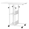 Stolík na notebook 80x40 cm SPRINGOS Lineo HF0059 biely